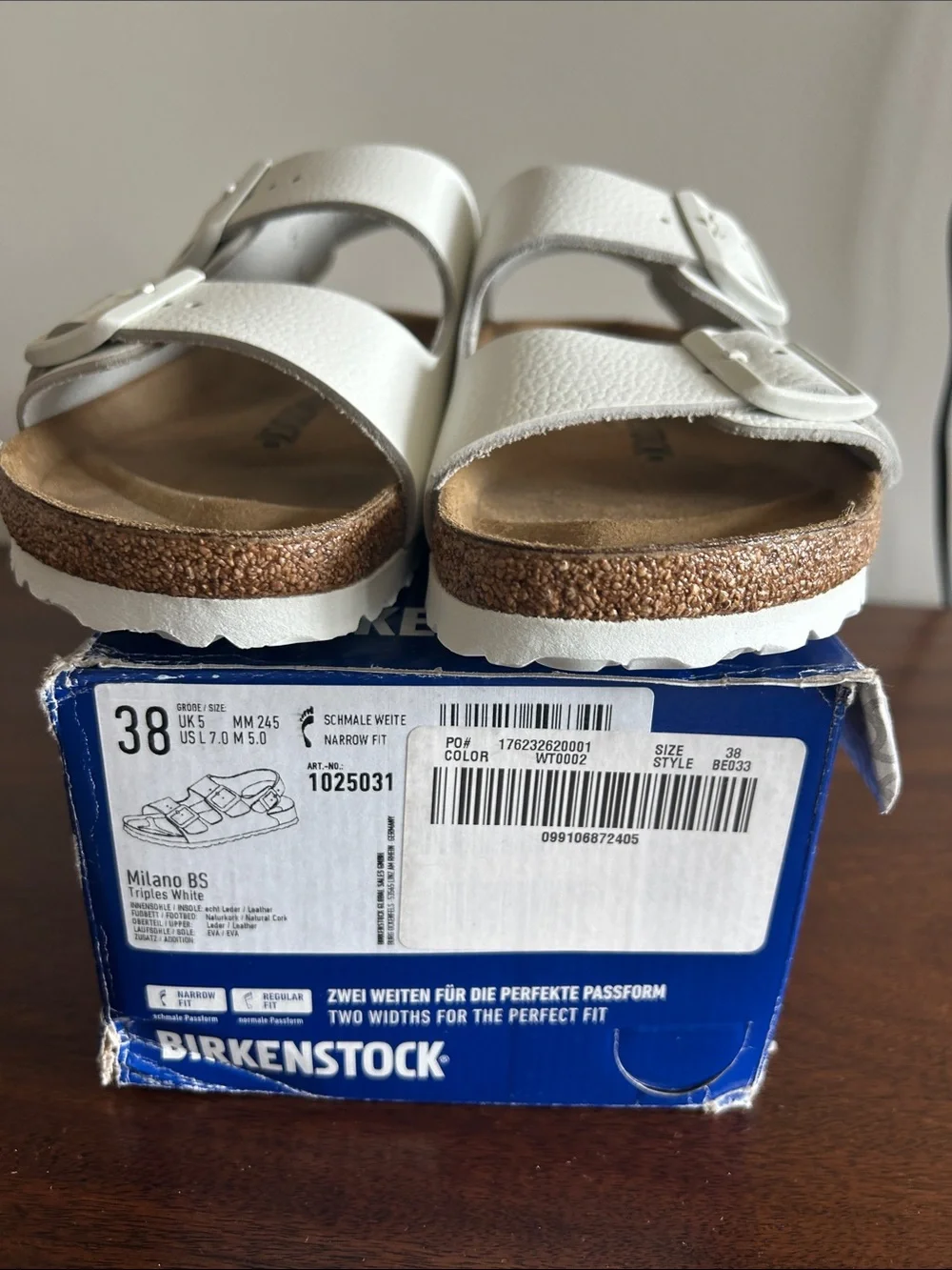 Birkenstock Milano BS ~leather